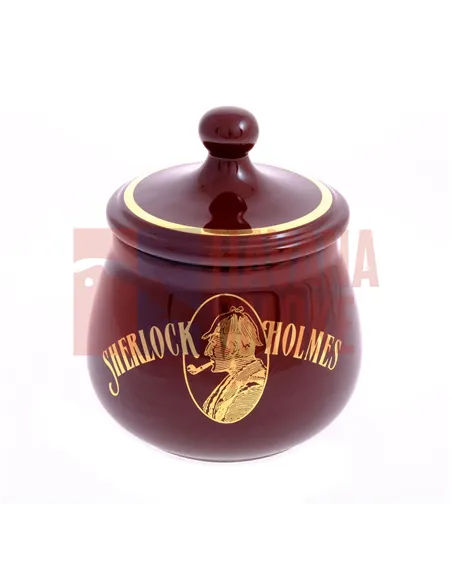 Банка для табака Lubinski "Шерлок Холмс", керамика, малая