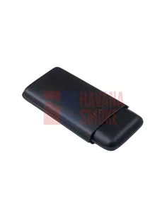 Чехол P&A на 3 сигары Cohiba Behike 56 (диаметром до 24 мм), кожа, черный