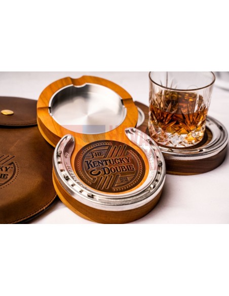 Чехол Lubinski на 2 сигары, карбон