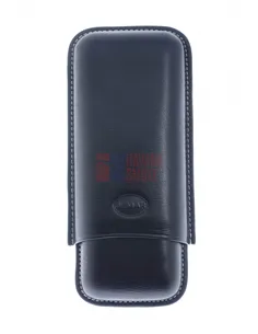 Чехол Jemar на 2 сигары, натуральная кожа 464-2-Black