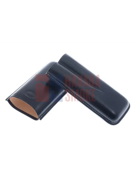 Чехол Jemar на 2 сигары, натуральная кожа 464-2-Black