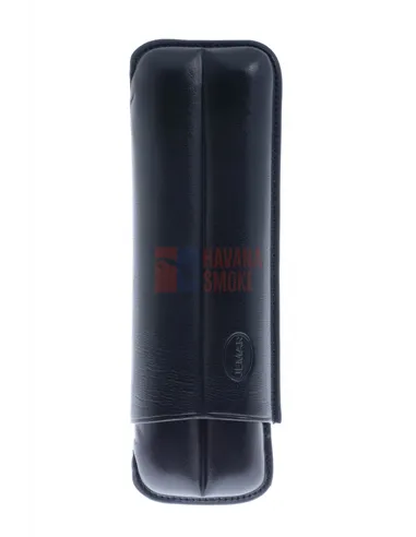 Чехол Jemar на 2 сигары Черчилль, натуральная кожа 110-2-black