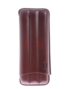 Чехол Jemar на 3 сигары Черчилль, натуральная кожа 110-3-brown