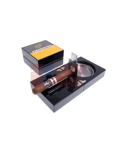 Пепельница сигарная Tom River с набором, Cohiba 524-305