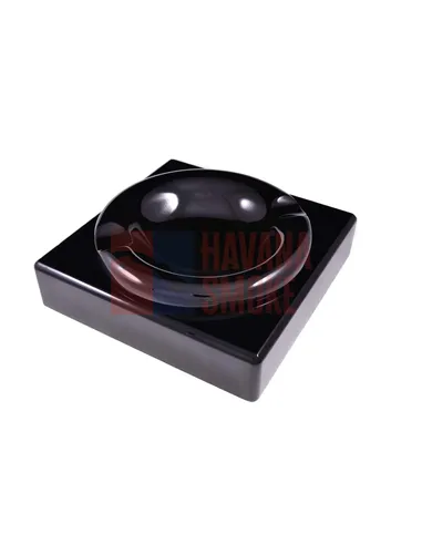 Пепельница настольная Mastro de Paja, Черный лак F12-BLK