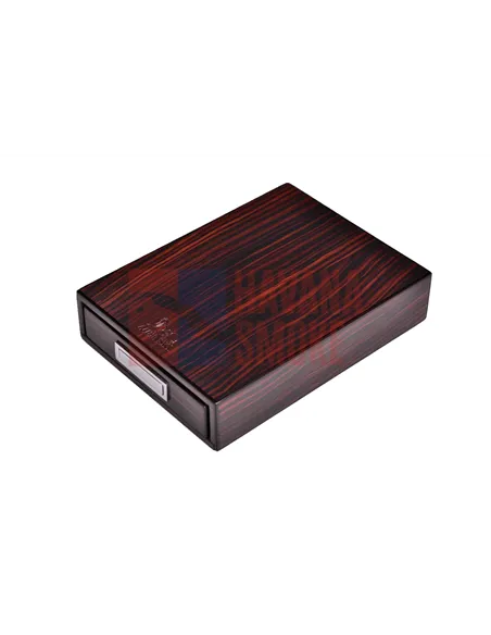 Пепельница сигарная Lubinski с гильотиной и пробойником, Эбеновое дерево EF266-1