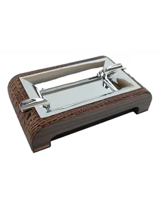 Пепельница настольная Gentili Croco Brown