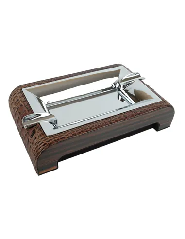 Пепельница настольная Gentili Croco Brown