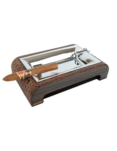 Пепельница настольная Gentili Croco Brown