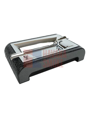 Пепельница сигарная Gentili Black Croco 930-Croco-Black