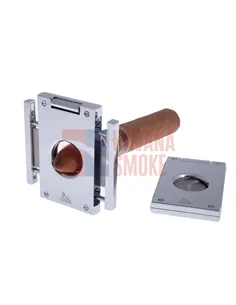 Гильотина Lubinski, нержавеющая сталь, серебристая в полоску FTL60-1