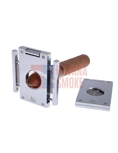 Гильотина Lubinski, нержавеющая сталь, серебристая в полоску FTL60-1