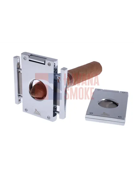 Гильотина Lubinski, нержавеющая сталь, серебристая в полоску FTL60-1