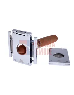 Гильотина Lubinski, нержавеющая сталь, серебристая в рубчик FTL60-2