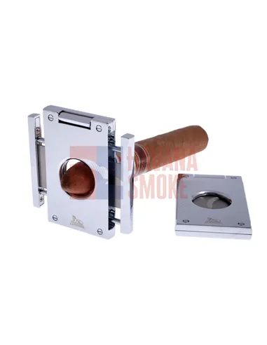 Гильотина Lubinski, нержавеющая сталь, серебристая в рубчик FTL60-2