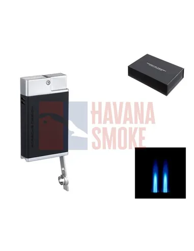 Зажигалка Porsche Design P3631/01 black с пробойником