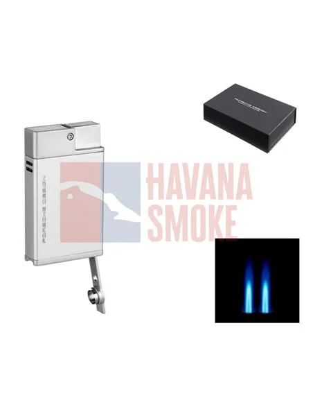 Зажигалка Porsche Design P3631/03 silver с пробойником