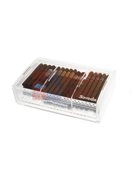 Акриловый хьюмидор Boveda на 75 сигар 