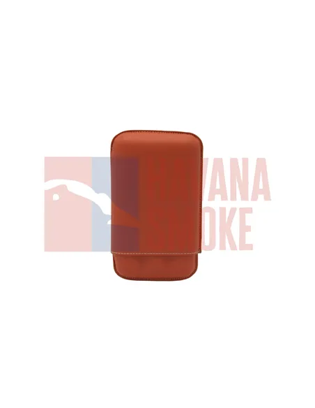 Футляр для сигар Recife Chesterfield Culture Orange на 3 сигары