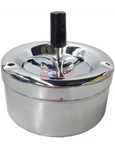 06003 Пепельница вращающаяся 110 мм хром