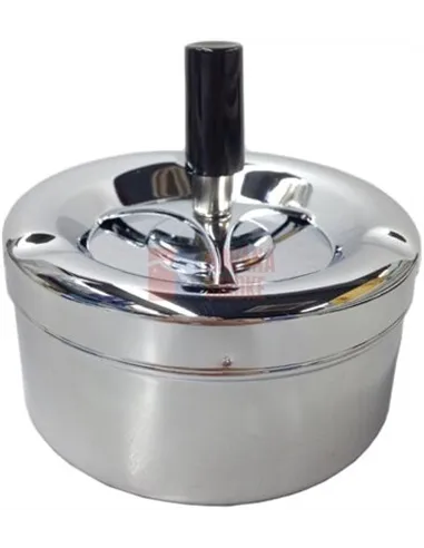 06003 Пепельница вращающаяся 110 мм хром