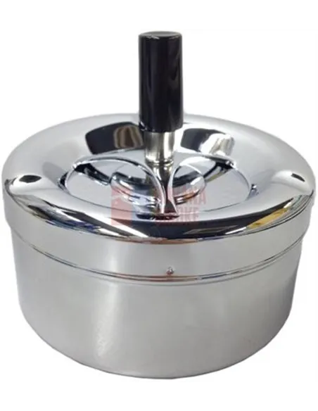 06003 Пепельница вращающаяся 110 мм хром