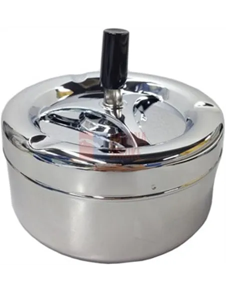 06007 Пепельница вращающаяся 130 мм хром