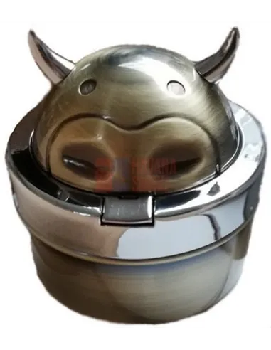 11513 Пепельница металлическая "Cow hinge" "латунь"