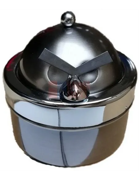 11515 Пепельница металлическая "Bird hinge" "серебристая"