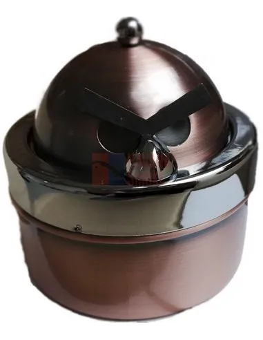 11516 Пепельница металлическая "Bird hinge" "медная"