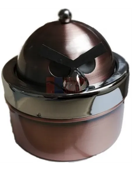 11516 Пепельница металлическая "Bird hinge" "медная"