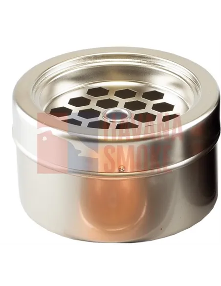 11527 Пепельница металлическая "Сетка" "серебристая"