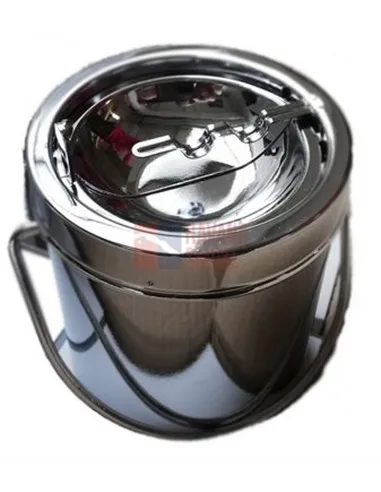 11530 Пепельница металлическая "arched inwards" "хром"