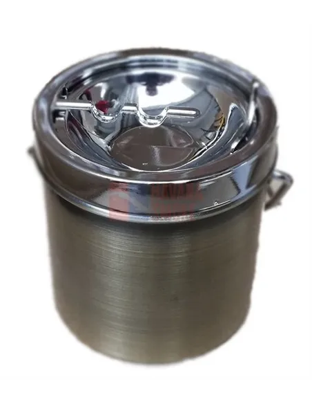 11535 Пепельница металлическая "arched inwards" "латунь"