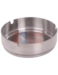 22010 Пепельница металлическая хром 10см