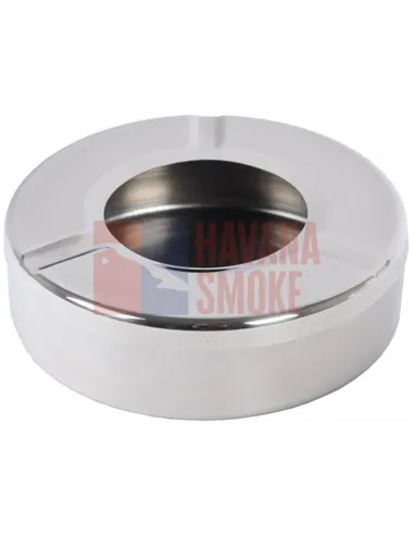22011 Пепельница металлическая хром 12см
