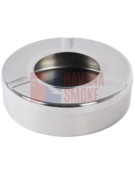 22011 Пепельница металлическая хром 12см