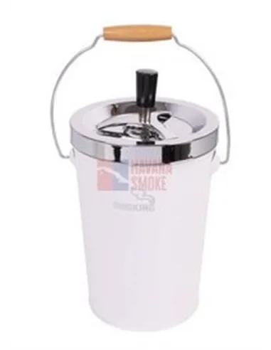 22071 Пепельница вращающаяся SMOKING XXL белая 13см