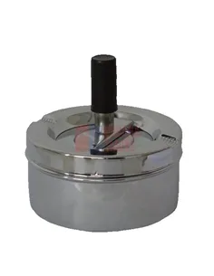 22300 Пепельница вращающаяся хром 90 мм