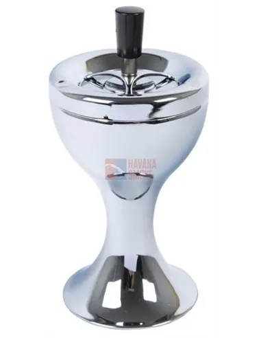 22445 Пепельница вращающаяся чаша хром 110мм