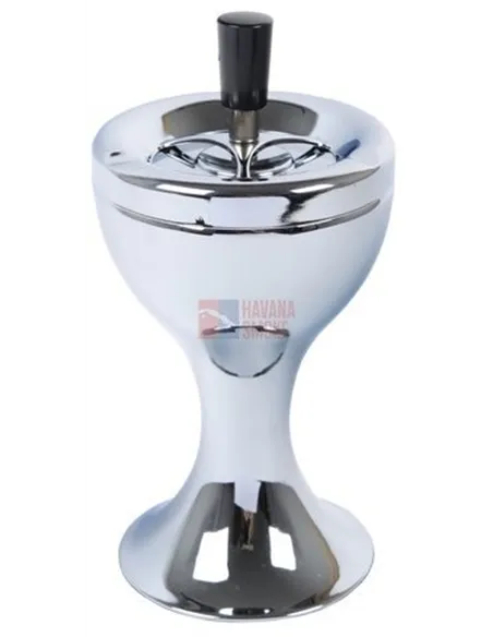 22445 Пепельница вращающаяся чаша хром 110мм