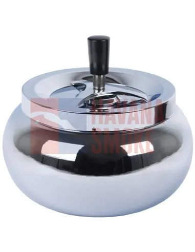 22492 Пепельница вращающаяся металлик 115мм