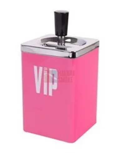 22496 Пепельница вращающаяся VIP розовая квадратная *SALE*