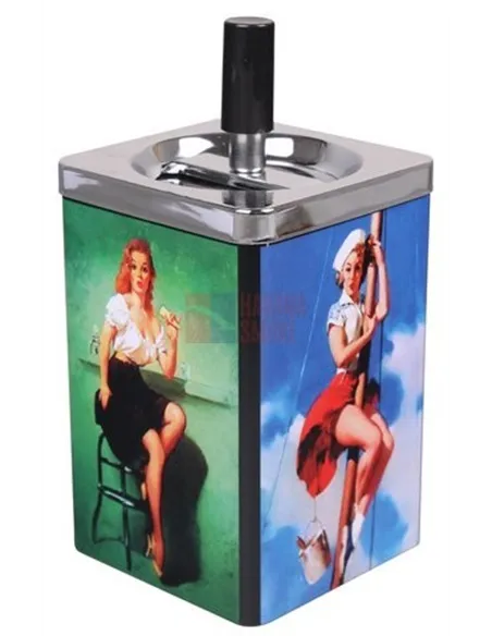 22540 Пепельница вращающаяся квадратная "Liliane" *SALE*