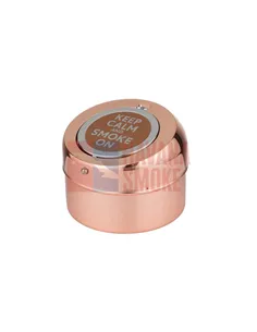 400013 Пепельница настольная "медь" KEEP CALM