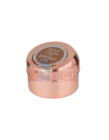 400013 Пепельница настольная "медь" KEEP CALM