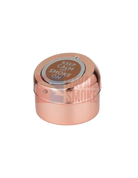 400013 Пепельница настольная "медь" KEEP CALM