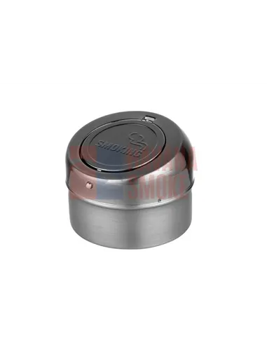 400015 Пепельница настольная серебристая "SMOKING"