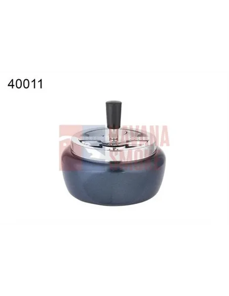 40011A Пепельница вращающаяся 110мм, черная