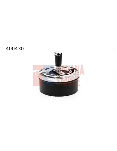 40043А Пепельница вращающаяся черная 110 мм